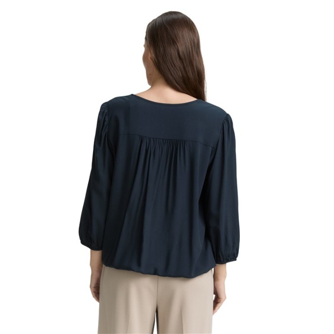 Tom Tailor blouse 1047574 uni Marine